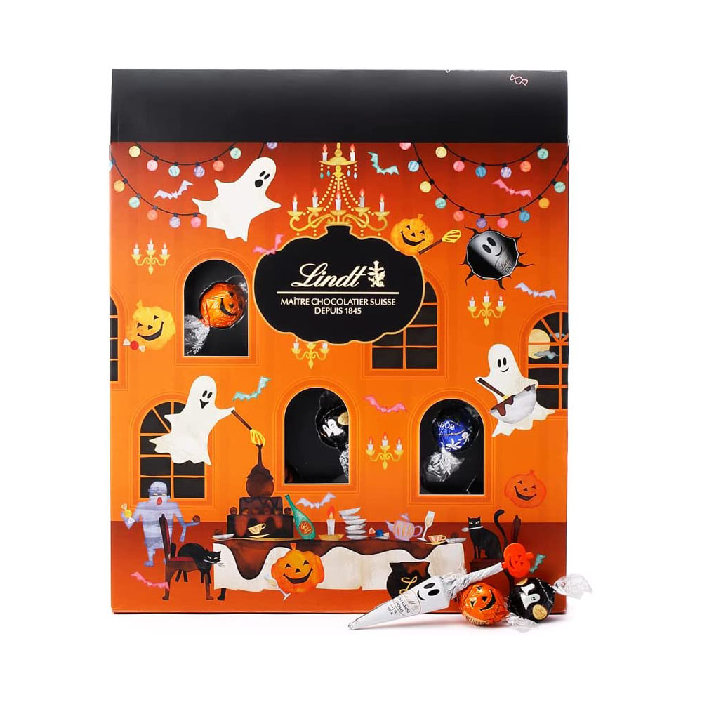 [해외] Lindt 린츠 초콜릿 선물 할로윈 쉐어링 박스 20개입 쇼핑백 L3 첨부