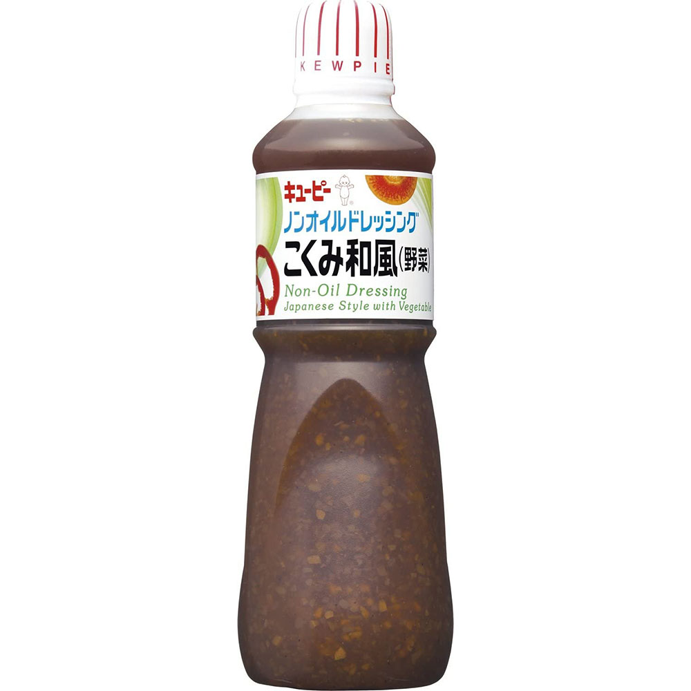 [해외] 큐피 논오일 드레싱 감칠맛 일본식 (채소) 1L (업소용)