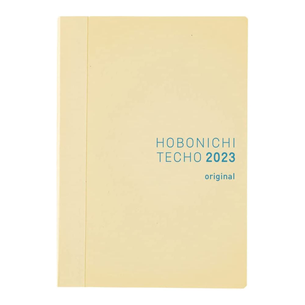[해외] HOBONICHI 호보니치 2023 테쵸 오리지널 간체자판 [A6/1일 1페이지/1월/월요일 시작] 베이지