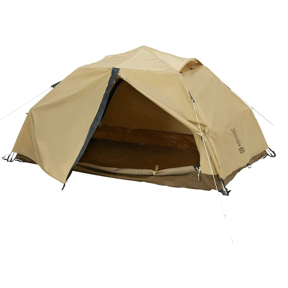 [해외] DOD 디오디 와이야의 텐트 S/M/L 쾌적 간단 원터치 폴리코튼 이너 UV 컷 T2-981-TN 2인용 S사이즈