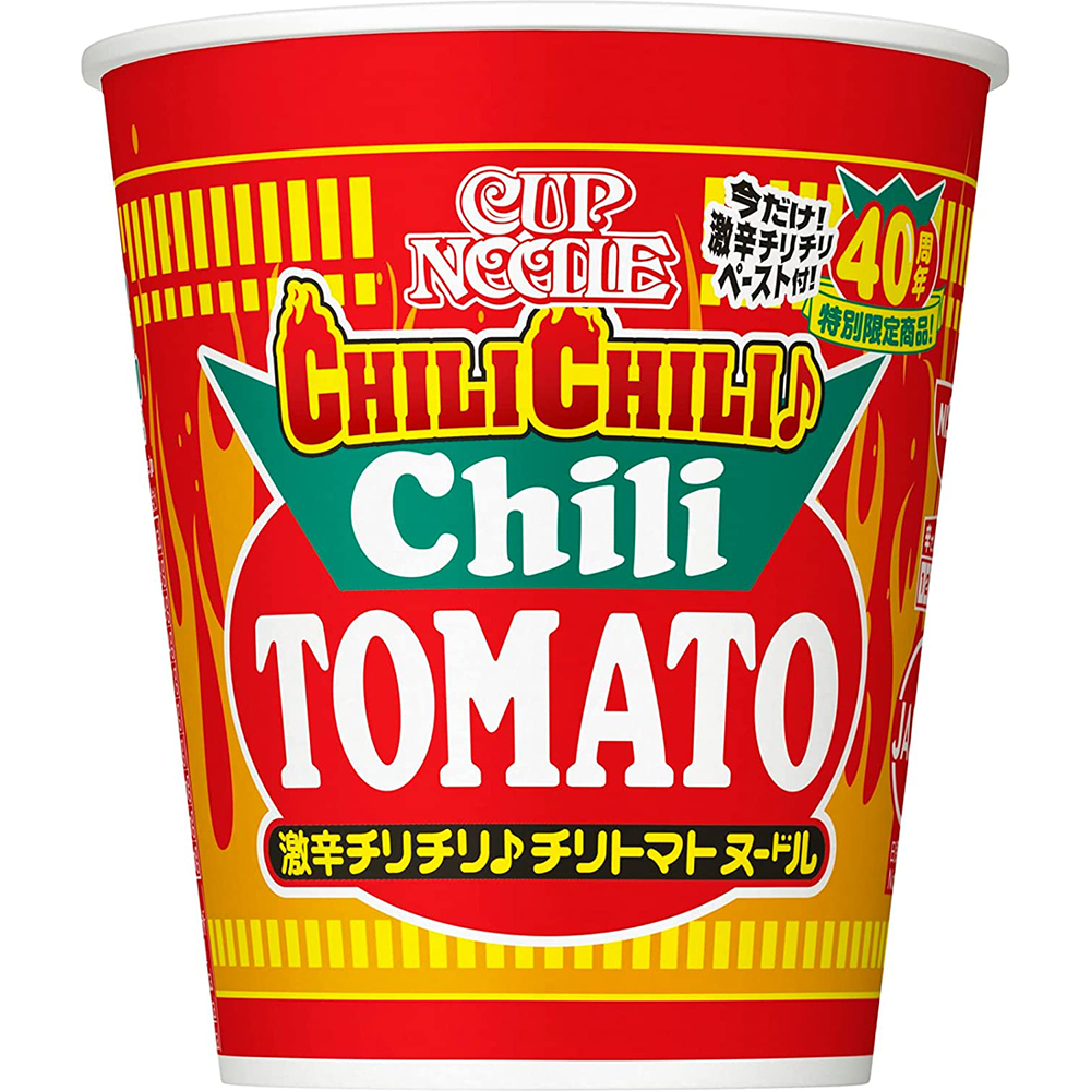 [해외] 닛신 식품 컵라면 칠리 칠리 토마토 누들 78g 20개