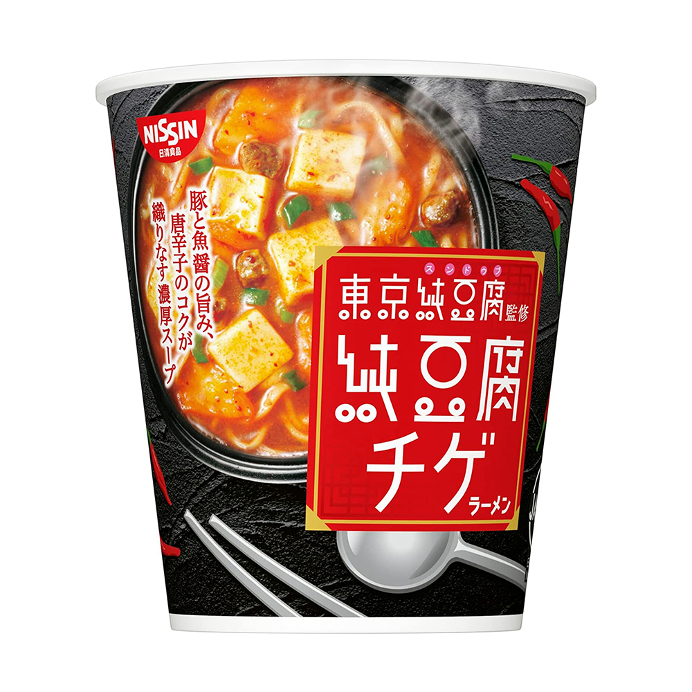 [해외] 닛신식품 도쿄 순두부 감수 순두부 찌개라멘 103g 12개입