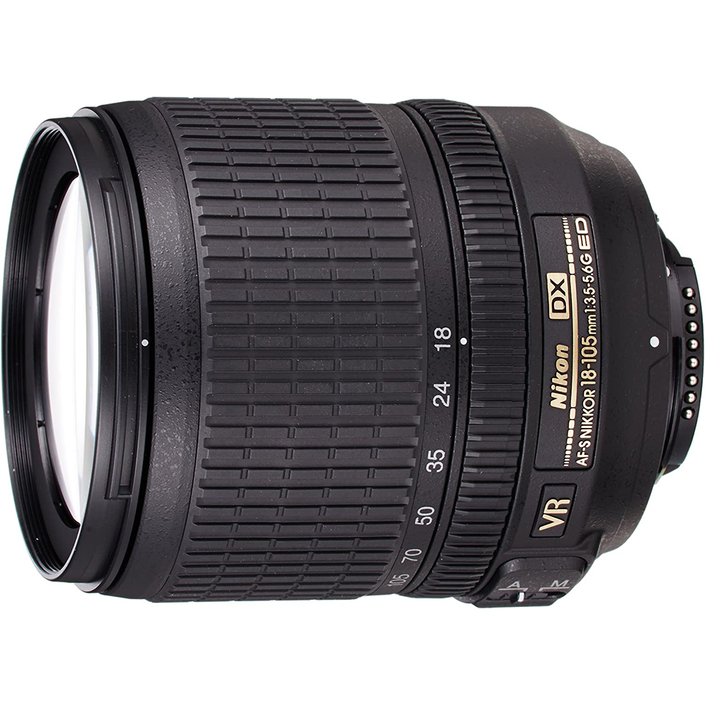 [해외] Nikon 표준 줌 렌즈 AF-S DX NIKKOR 18-105mm f/3.5-5.6G ED VR 니콘 DX 포맷 전용