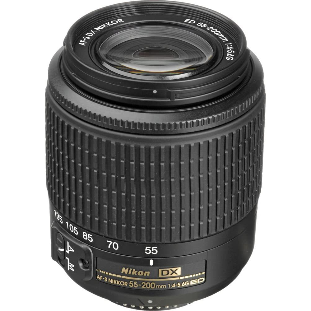 [해외] Nikon 망원 줌 렌즈 AF-S DX VR Zoom Nikkor ED 55-200mm f/4-5.6G 니콘 DX 포맷 전용