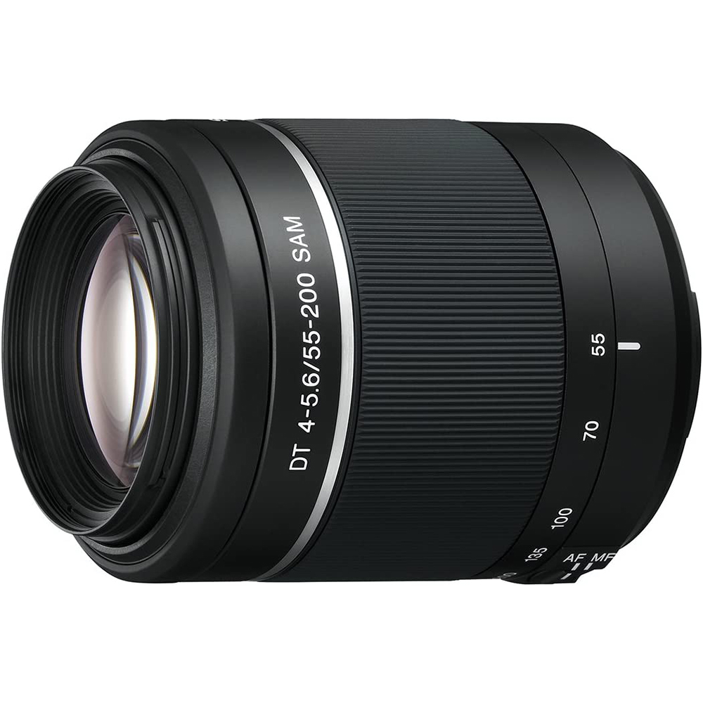 [해외] Sony 55-200mm f/4-5.6 SAM DT 망원 줌 렌즈 Sony Alpha Digital SLR 카메라용