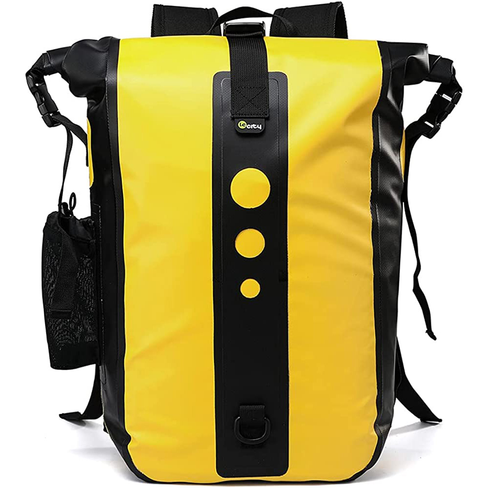 [해외] 빌로시 배낭 잭 야외 가방 방수 대용량 35L 등산 캠프 여행 검정 노랑 35L