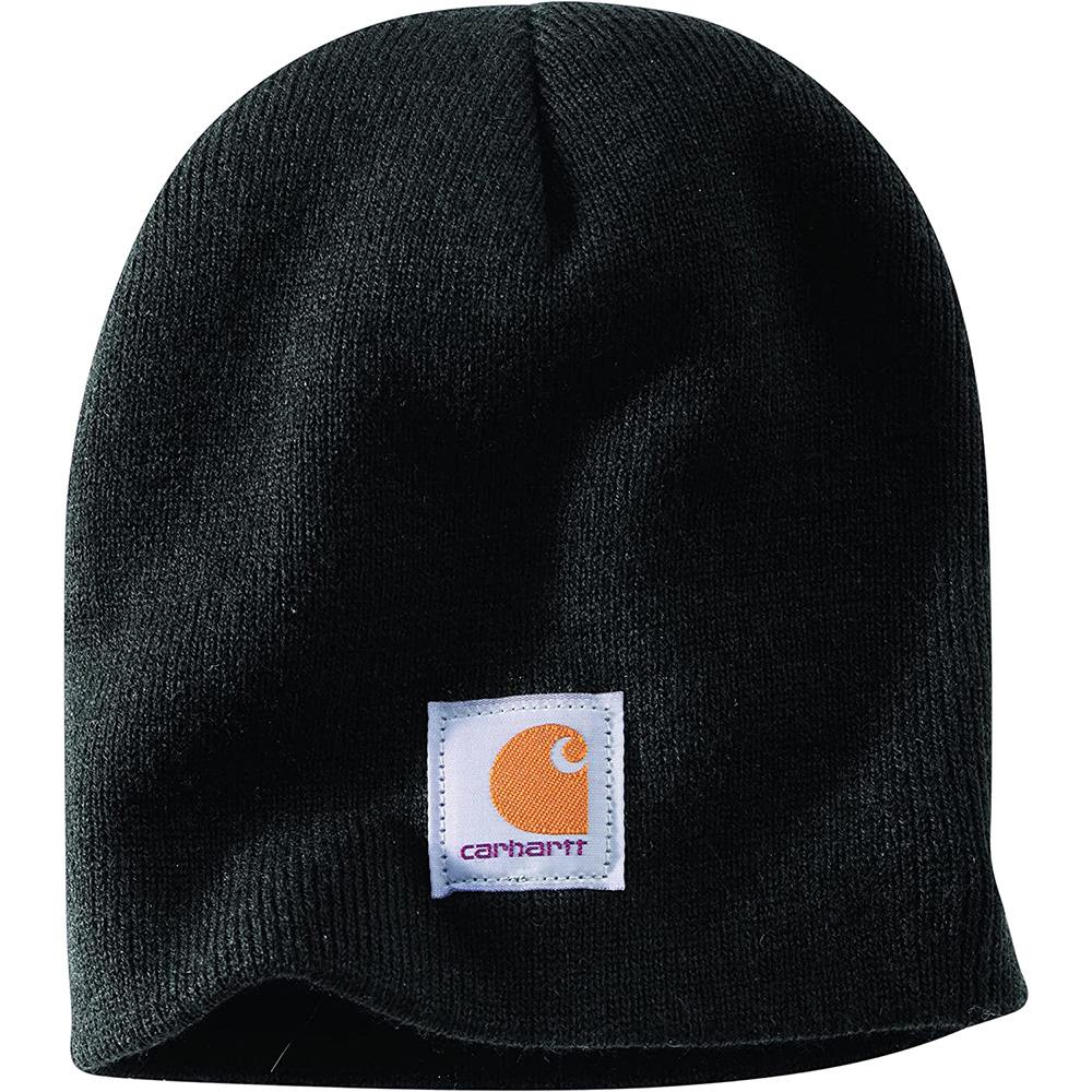 [해외] CARHARTT 칼하트 Acrylic Knit HAT A205 BLK 블랙 니트 모자