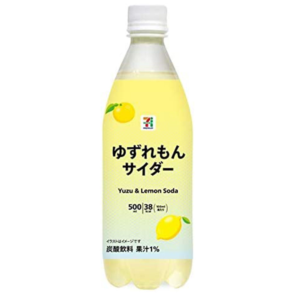 [해외] 아사히 음료 유자 레몬 사이다 500ml×24개