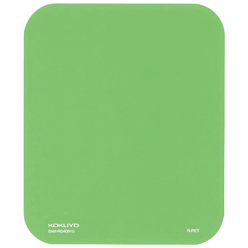 [해외] 코쿠요 마우스 패드 재생 PP 타입 화이트 녹색 EAM-PD40NTG