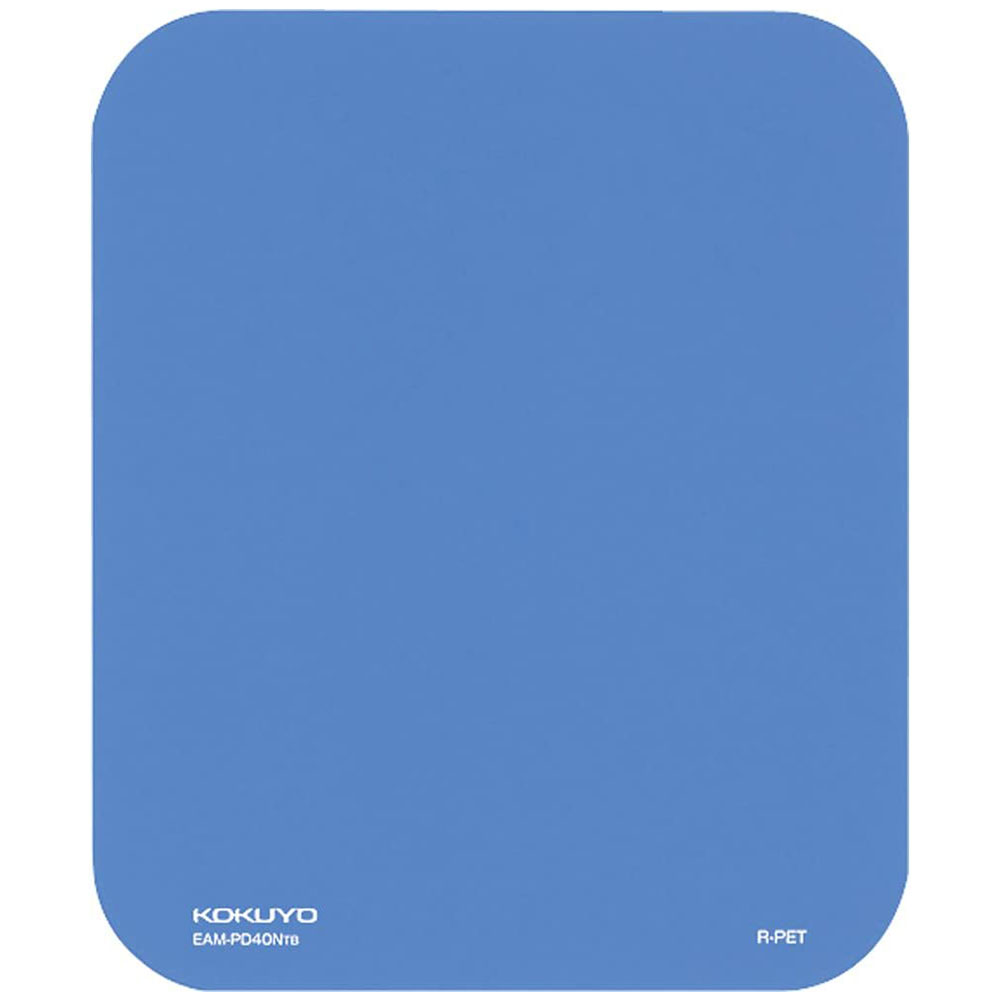 [해외] 코쿠요 마우스 패드 재생 PP 타입 화이트 블루 EAM-PD40NTB