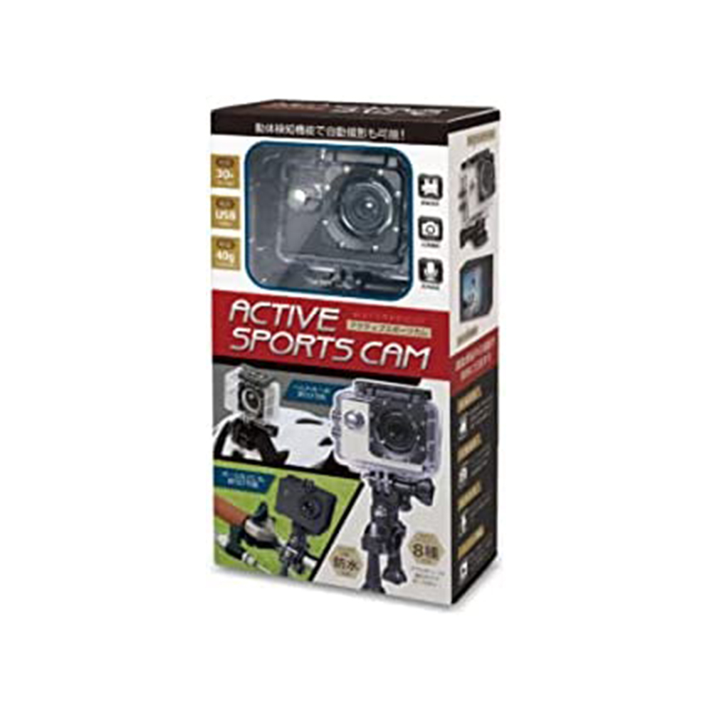 [해외] HAC 해킹 액티브 스포츠 캠 액션 카메라 수중 방수 1080p 풀 HD 2.0인치 액정 화면 수심 30M