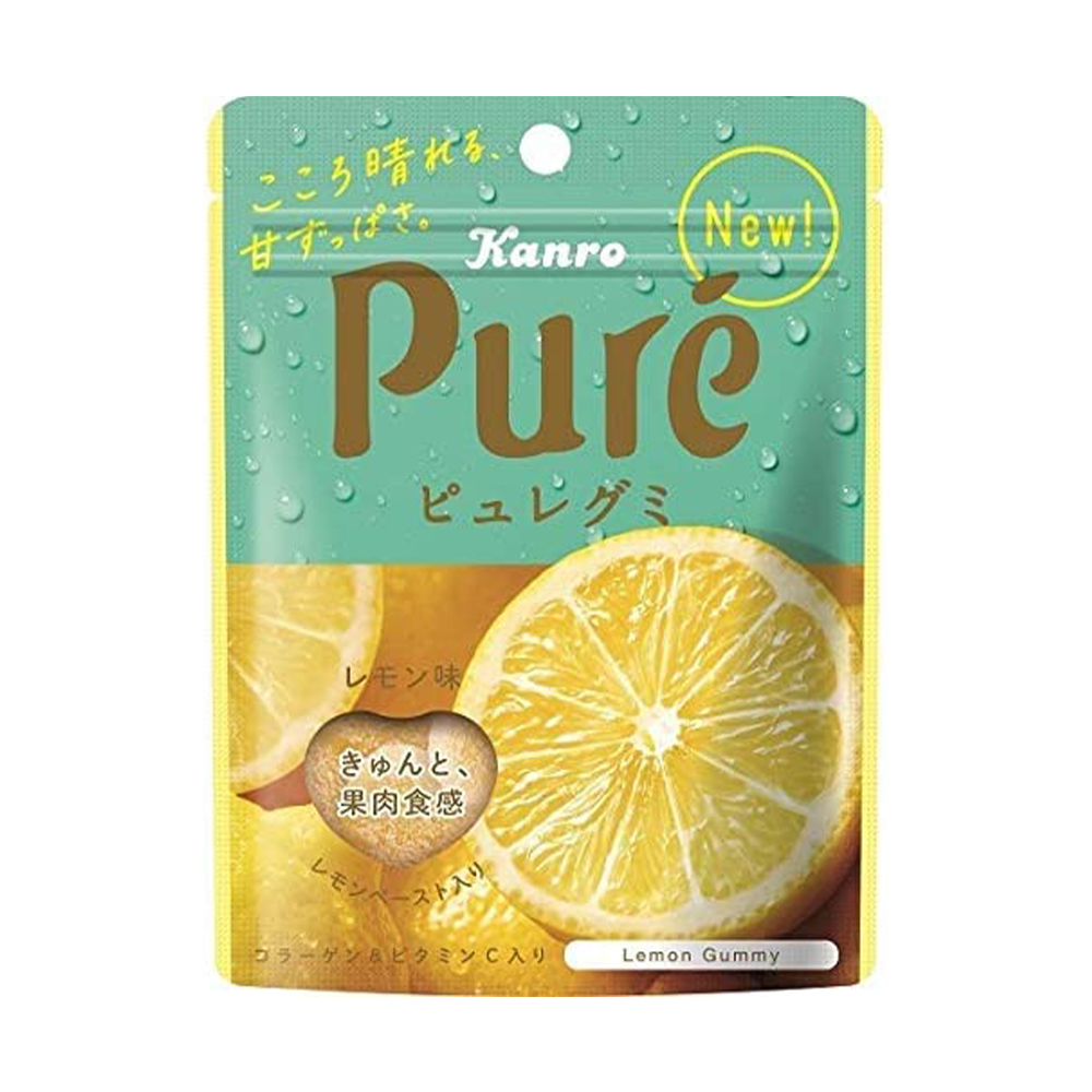 [해외] 칸로 퓨레구미 레몬 56g 6봉