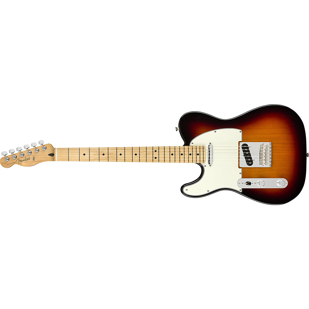 [해외] Fender 일렉트릭 기타 Player Telecaster Left-Handed, Maple Fingerboard, 3-Color Sunburst 왼손잡이