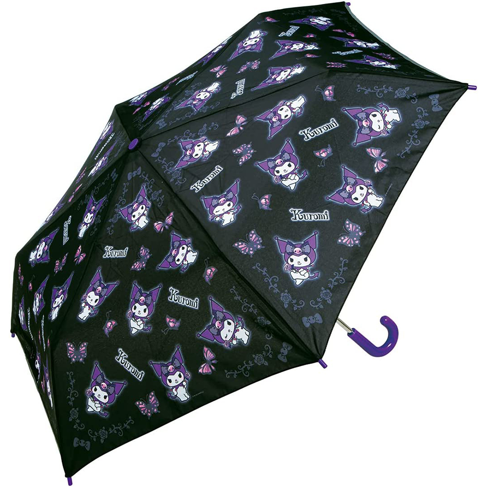 [해외] 스케이터 접이식 우산 어린이용 쿠로미 53cm UBOT-A