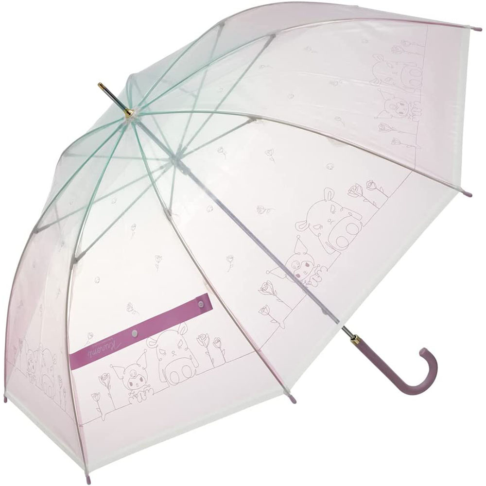 [해외] 스케이터 프리미엄 비닐 우산 60cm 쿠로미 산리오 UBV60-A