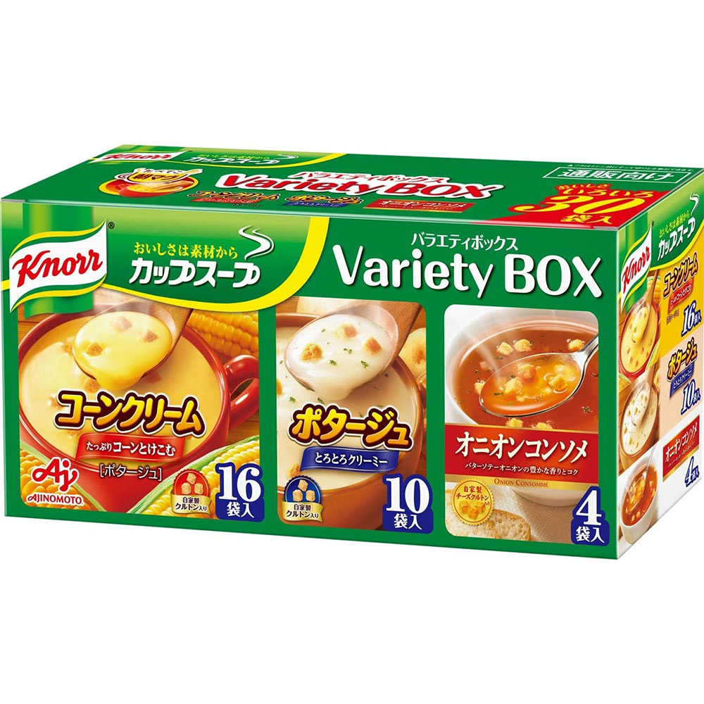 [해외] 크노르 컵 스프 버라이어티 박스 30봉지