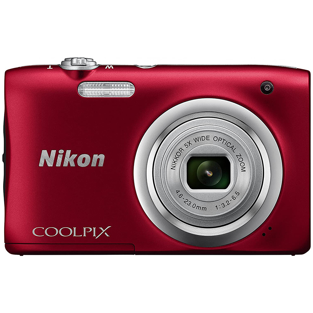 [해외] Nikon 니콘 디지털 카메라 COOLPIX A100 레드 A100RD