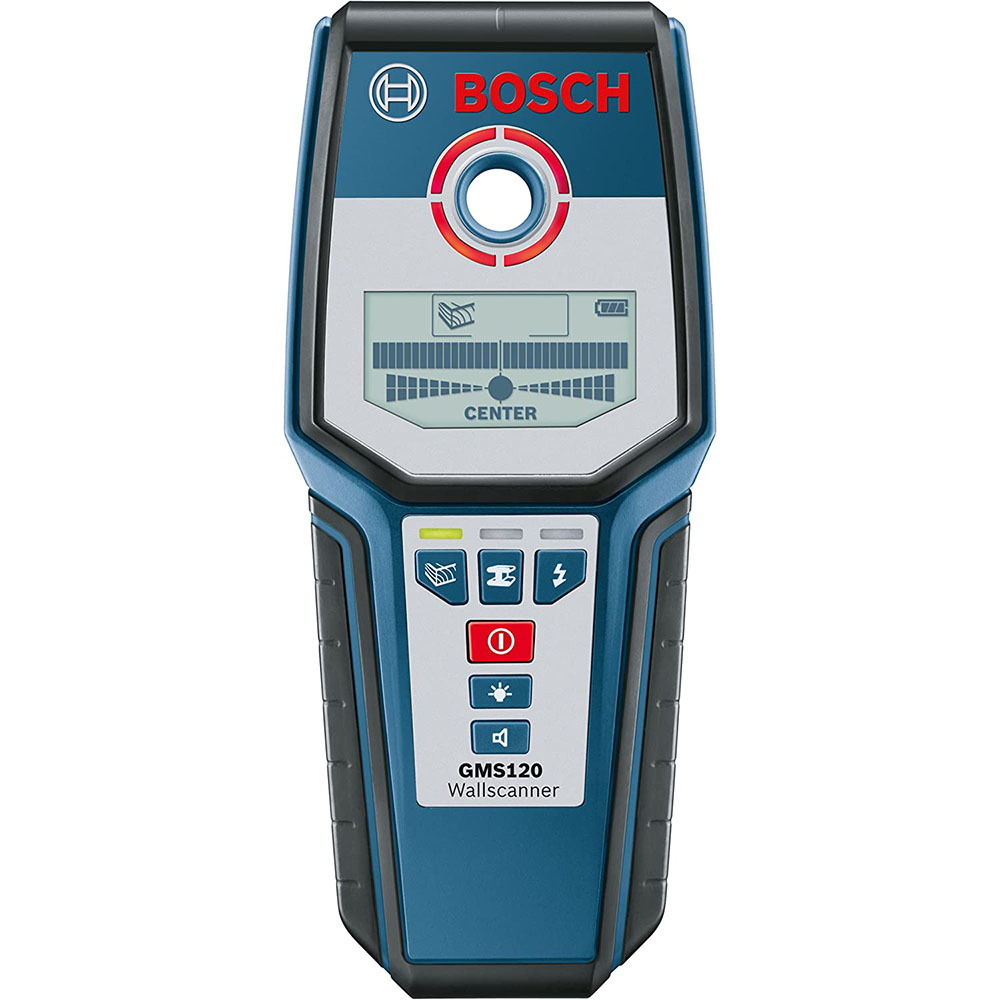 [해외] BOSCH 보쉬 디지털 멀티 스캐너 우드 메탈 라이브 배선 모드 탑재 GMS120