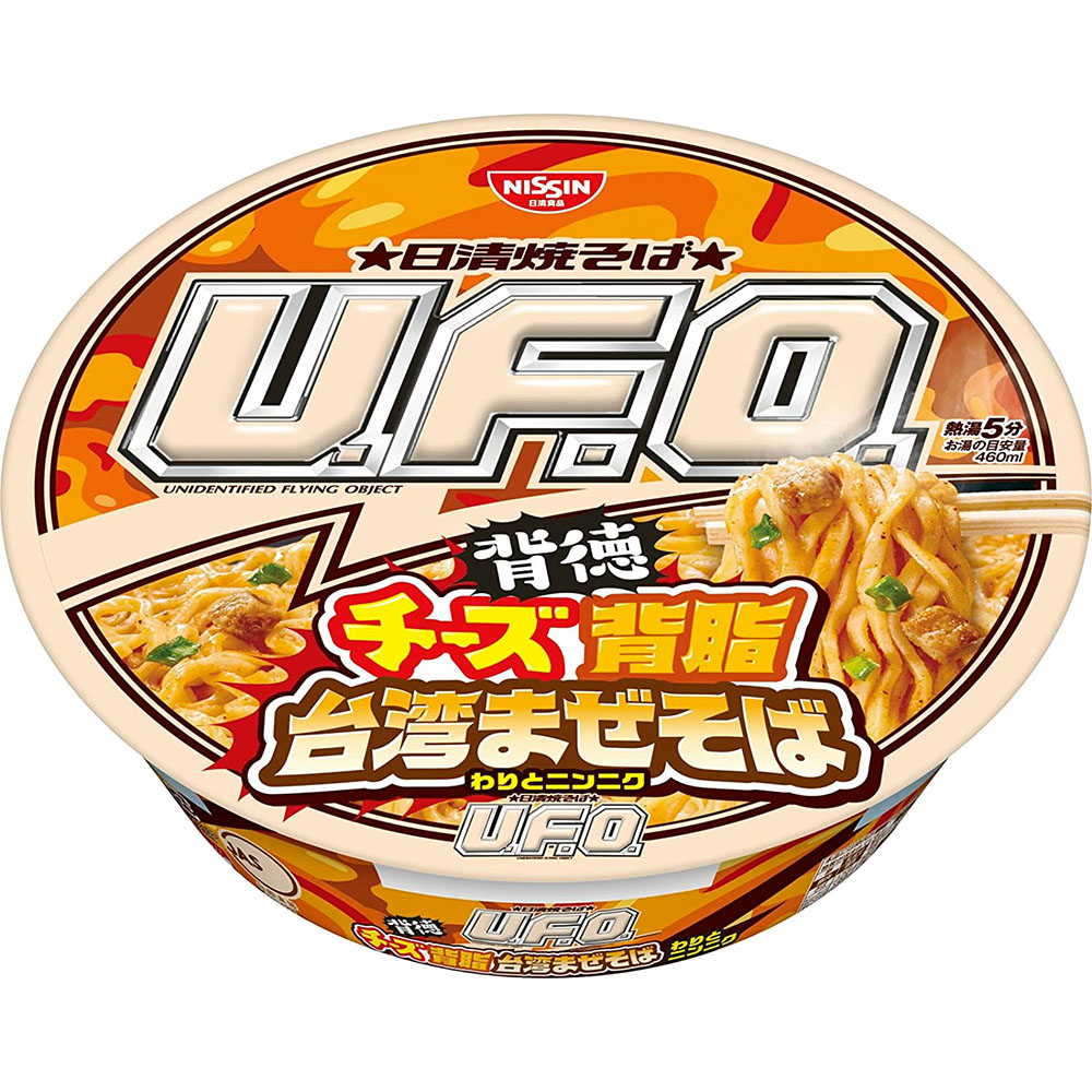 [해외] 닛신식품 야끼소바 U.F.O. 치즈 대만 마제소바 110g 12개