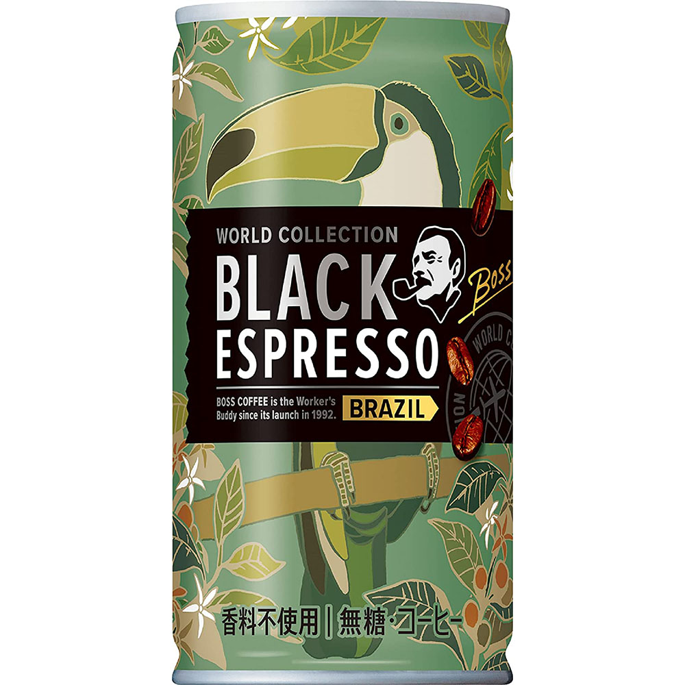 [해외] 산토리 보스 BOSS 월드 컬렉션 블랙 브라질 액체 커피 185g 30개