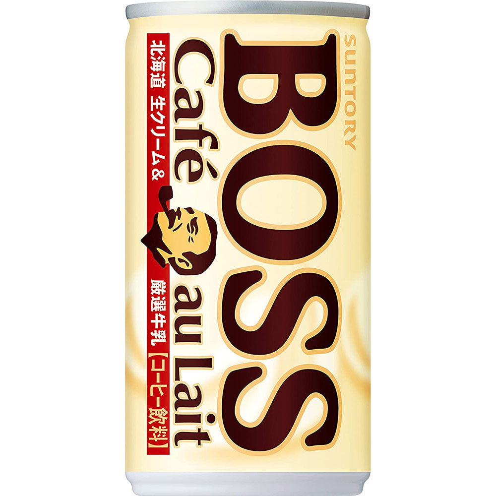 [해외] 산토리 커피 BOSS 보스 카페오레 185g 30개