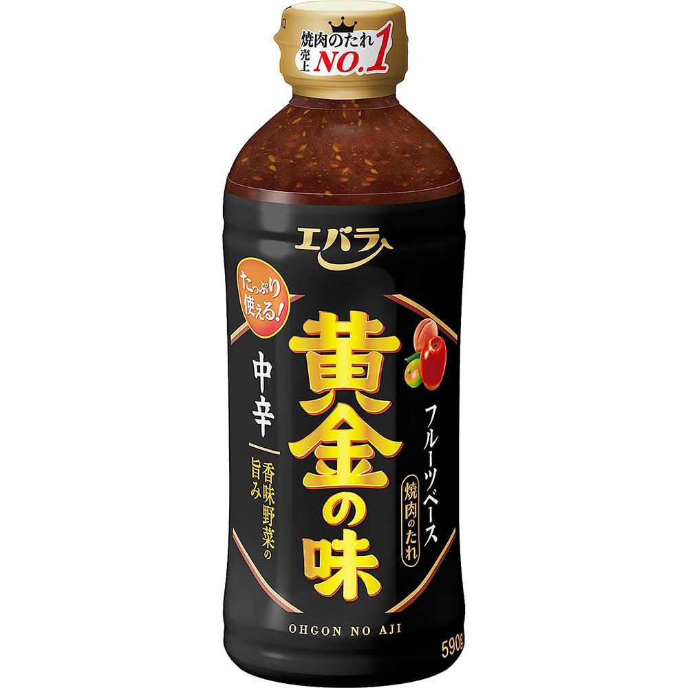 [해외] 에바라 황금의 맛 야키니쿠 소스 590g