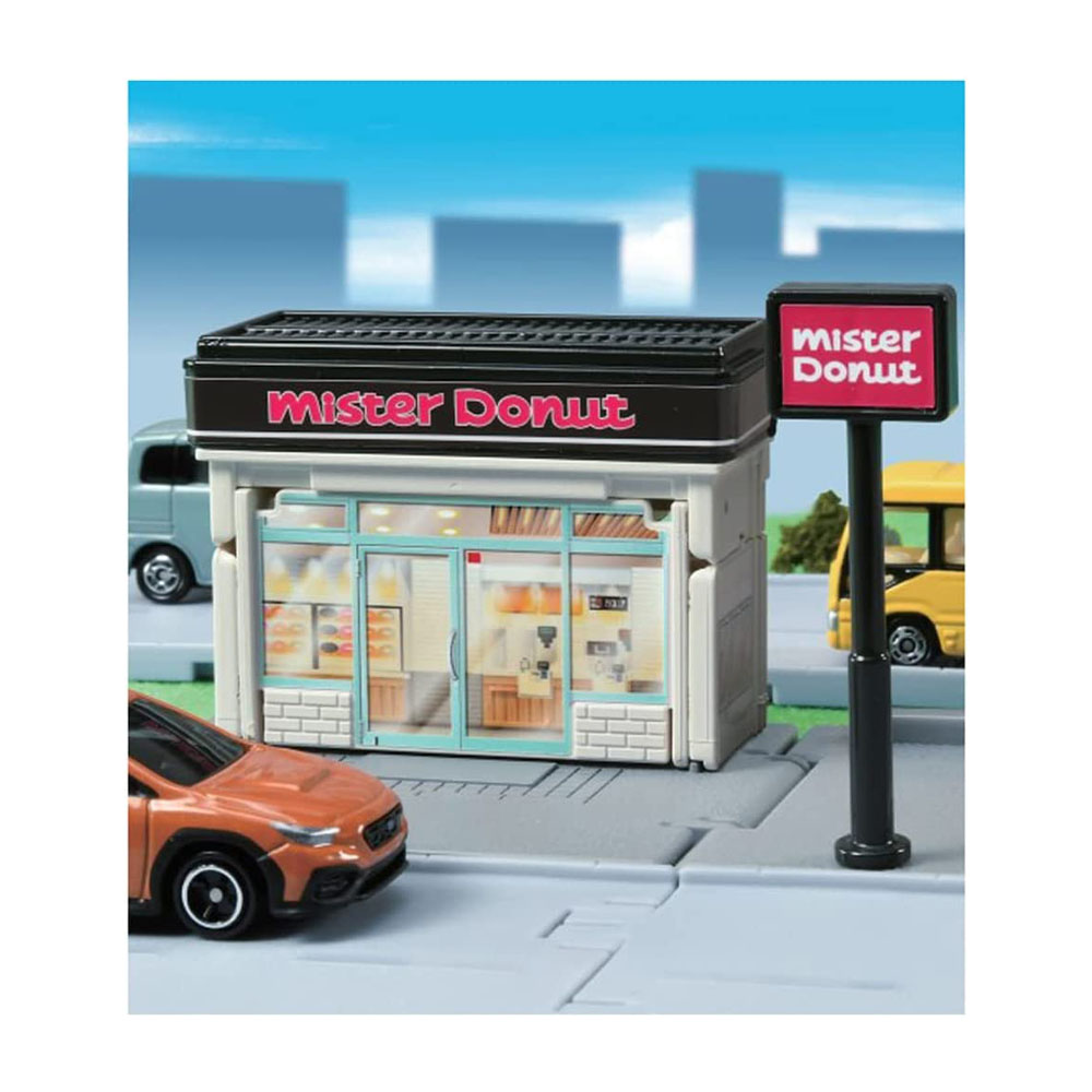 [해외] 타카라 토미 토미카 타운 미스터 도넛 미니카 자동차 장난감