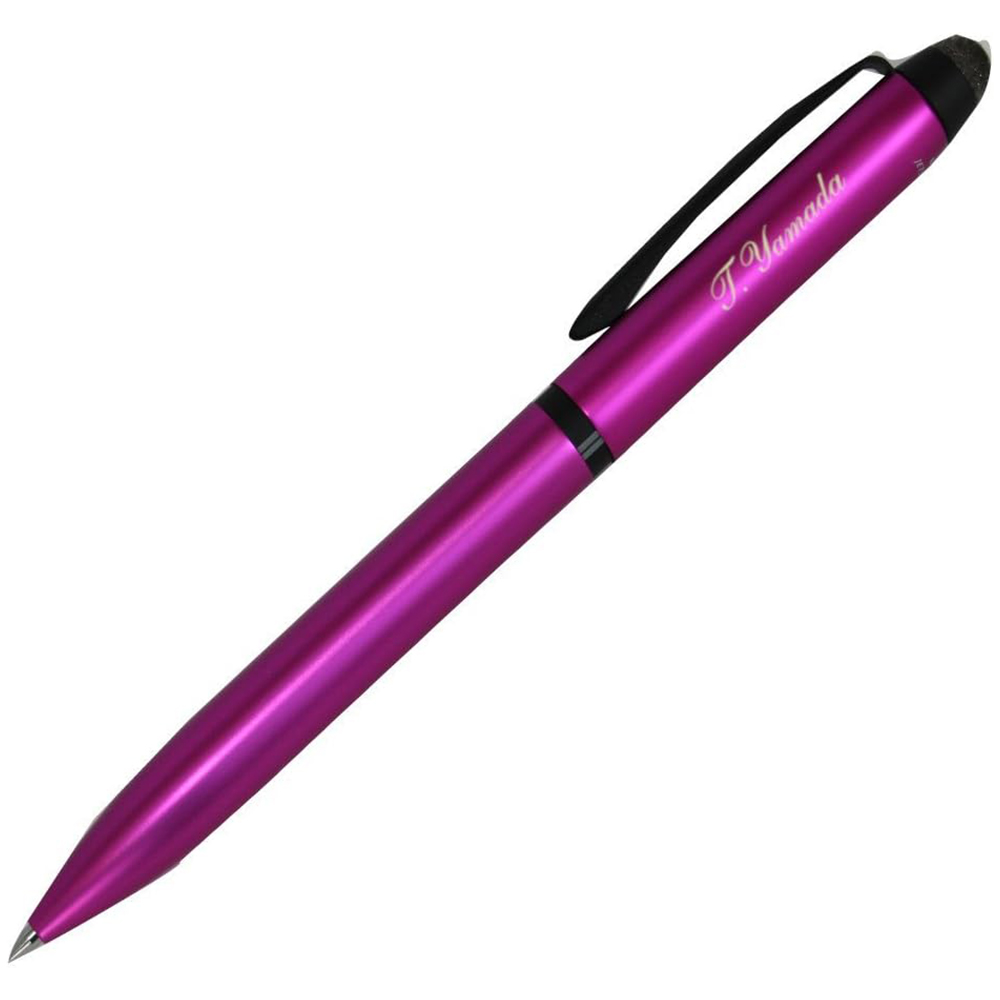 [해외] 미쓰비시 연필 제트 스트림 스타일러스 3색 볼펜 터치 펜 핑크