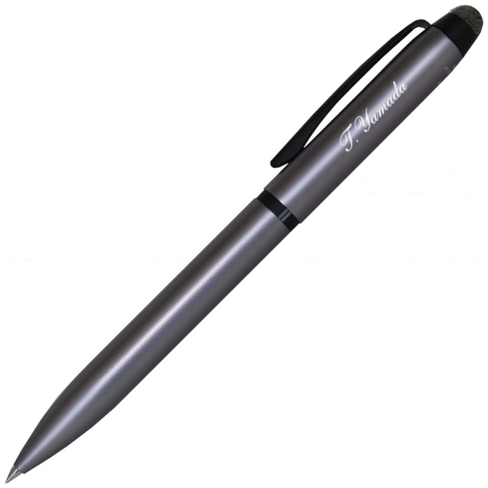 [해외] 미쓰비시 연필 제트 스트림 스타일러스 3색 볼펜 터치 펜 실버