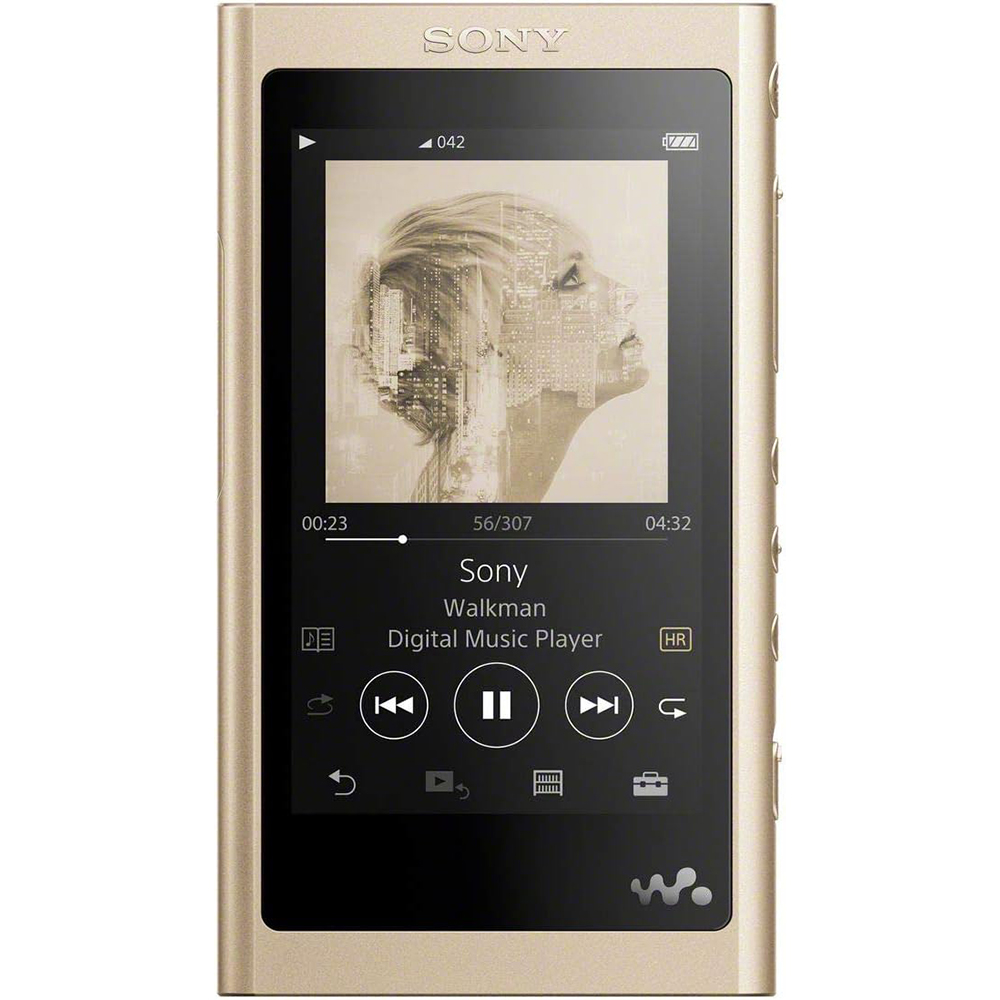 [해외] 소니 워크맨 A 시리즈 16GB NW-A55 MP3 플레이어 페일 골드 NW-A55 N