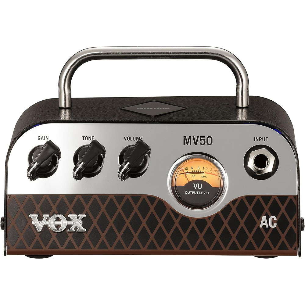 [해외] VOX Nutube 탑재 기타용 초소형 헤드 앰프 MV50 AC 타입