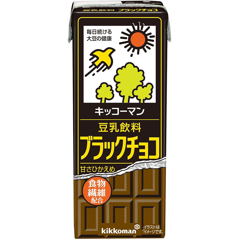 [해외] 기꼬만 두유 음료 초콜릿 200ml x 18개