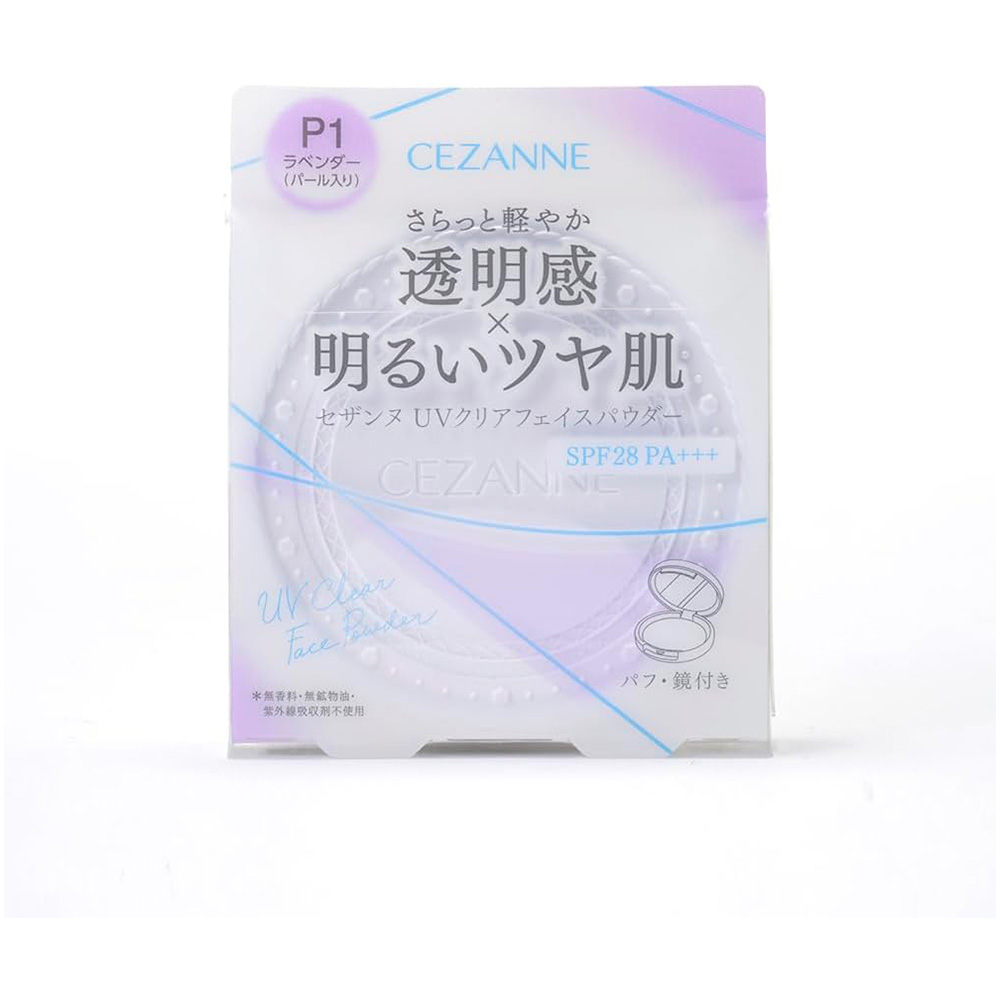 [해외] 세잔느 UV 클리어 페이스 파우더 10g P1 라벤더