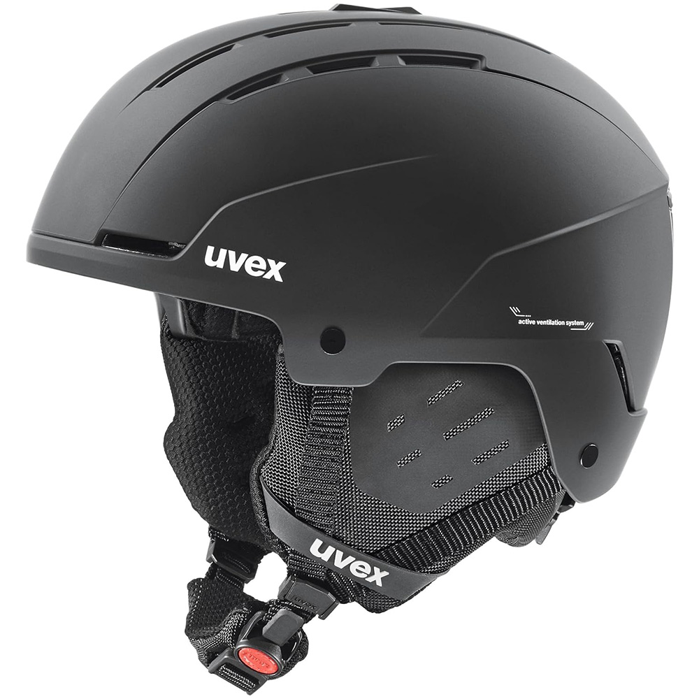 [해외] uvex 우벡스 스키 헬멧 아시안핏 블랙 매트 58-62cm
