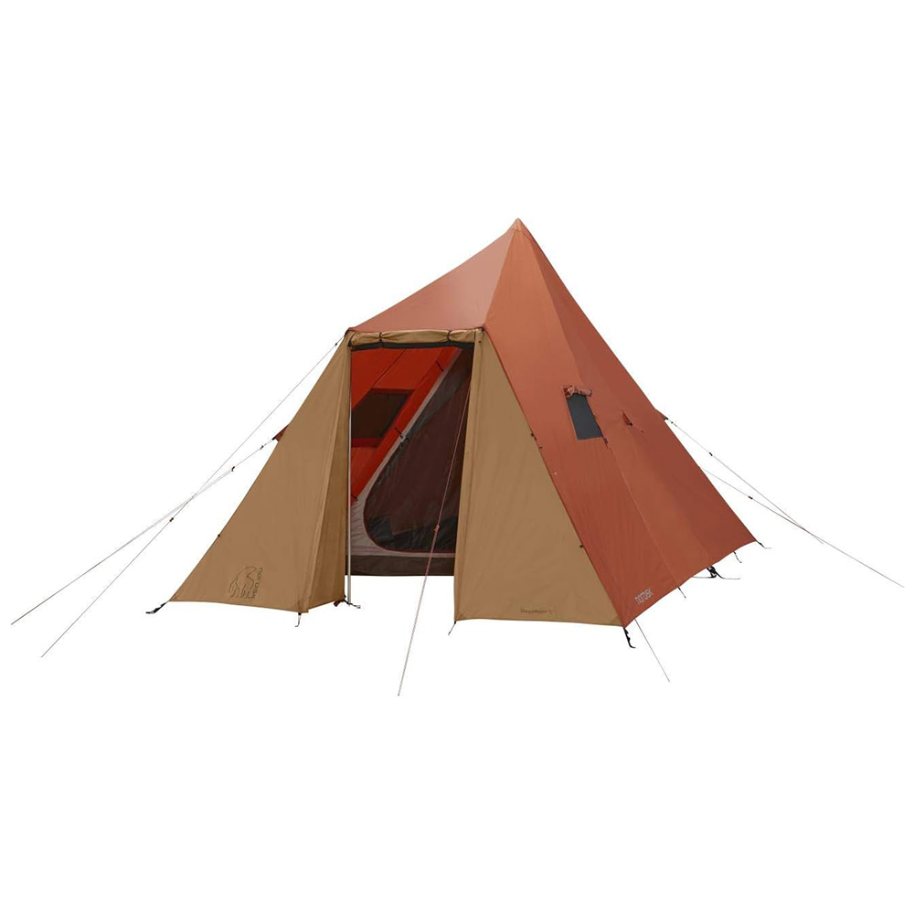 [해외] NORDISK 노르디스크 캠프 텐트 슬림 헬름 3 티피형 폴 프리 피칸테/카슈 5인용 122054